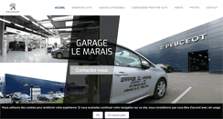 Desktop Screenshot of garage-du-marais.com