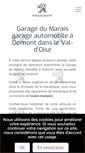 Mobile Screenshot of garage-du-marais.com