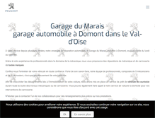 Tablet Screenshot of garage-du-marais.com
